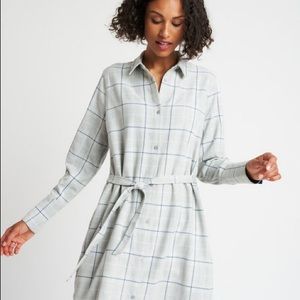 Kit and Ace Flannel Shirtdress